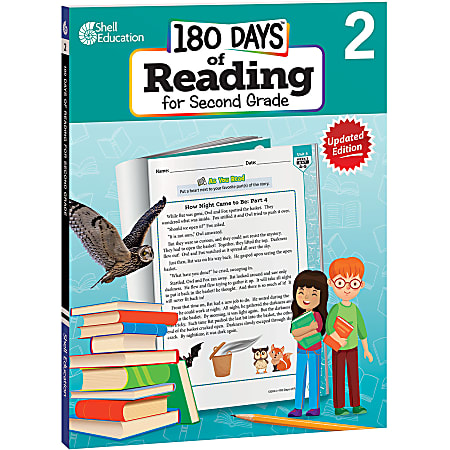 Shell Education 180 Days Of Reading 2nd Edition, Grade 2