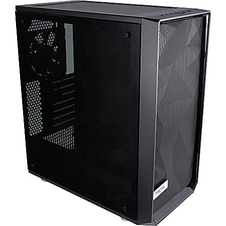 Fractal Design Meshify C Blackout Tempered Glass PCケース CS6884FD-CA-MESH-C-BLO-TG Meshify C – Tempered Glass — Fractal Design