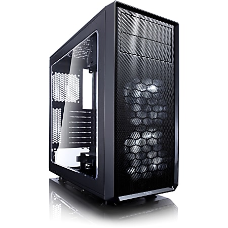 Amazon | Fractal Design Focus 2 White TG Clear Tint