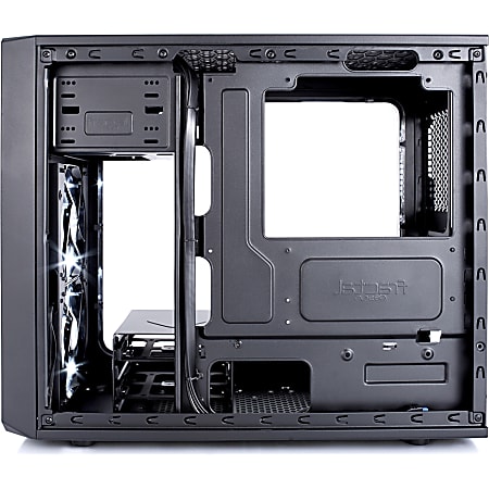 FRACTAL DESIGN Focus G Noir Boitier PC Moyen tour - Format ATX - Verre  trempé (FD-CA-FOCUS-GY-W) avec Quadrimedia