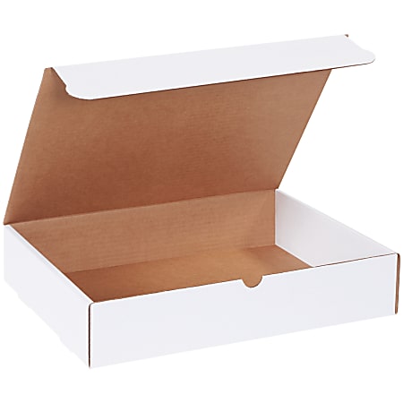 Office Depot® Brand White Literature Mailers, 15 1/8"