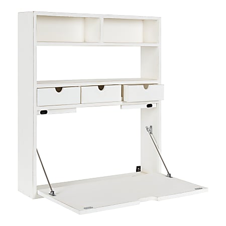 Kate and Laurel Georgie 26 W Floating Student Desk 30 H x 26 W x 6