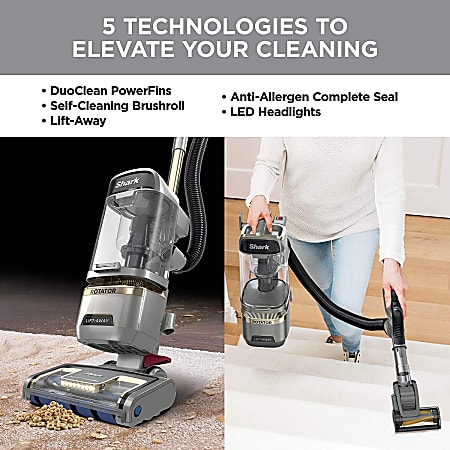 Shark Rotator Lift Away ADV DuoClean Engage Upright Vacuum Cleaner
