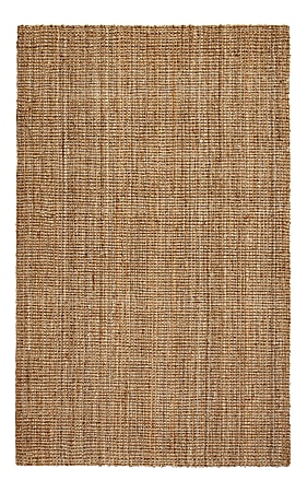 Anji Mountain Andes Jute Rug, 9' x 12', Tan