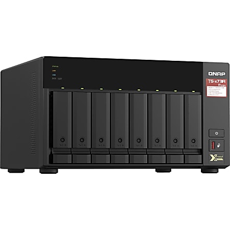 QNAP TS 873A 8G NAS Storage System AMD Ryzen V1500B Quad core 2.20
