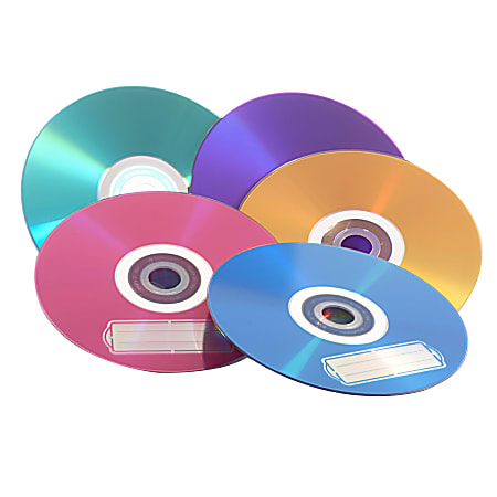 Verbatim Life Series DVDR Spindle Vibrant Color Pack Of 25
