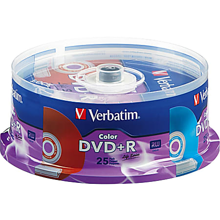 未開封　Verbatim DVD-R DL データ用（25枚）　4個 Verbatim - DVD+R x 25 - 4.7 GB - storage media - 95033 - DVD & Blu