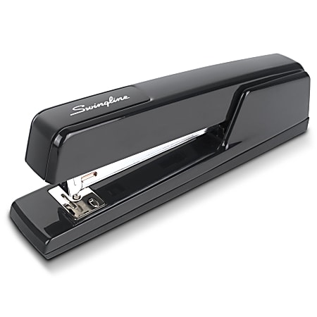 Swingline Eco Version Standard Stapler 15 Sheets Capacity Black - Office  Depot