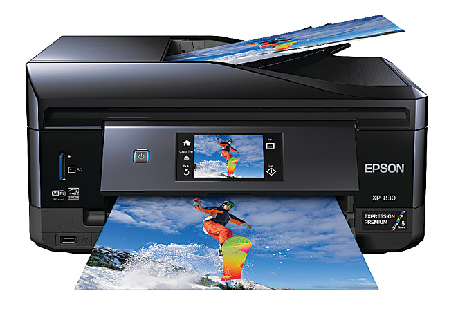 Epson® Expression® Premium XP-830 All-In-One Color Printer