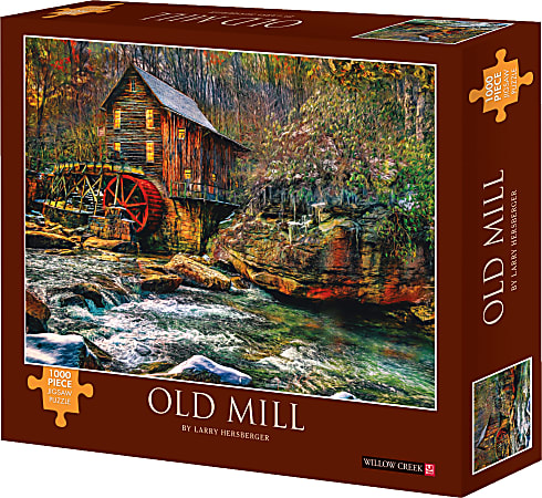 Willow Creek Press 1,000-Piece Puzzle, Old Mill