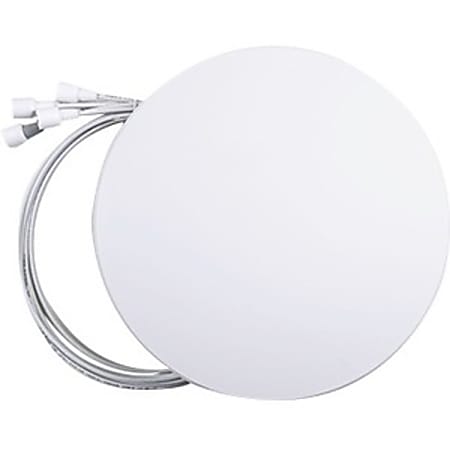 Meraki Panel Omni - 2.400 GHz to 2.500 GHz, 5.150 GHz to 5.875 GHz - 4.9 dBi - Indoor, Wireless Access PointWall/Ceiling/Pole - MAANT3C6