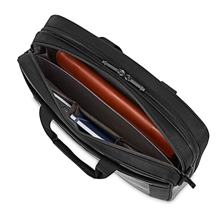 Samsonite Executive Leather Brief Laptop Bag With 15.6 Laptop