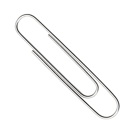 Office Depot Brand Paper Clips No. 1 Small Silver Pack Of 10 Boxes 100 Per  Box 1000 Total - Office Depot