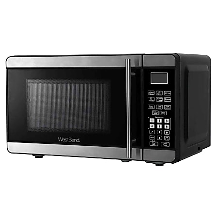 West Bend 0.7 Cu. Ft. 700W Microwave Oven, Silver
