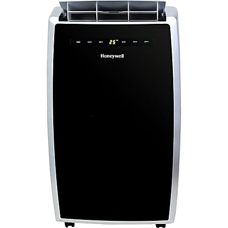Honeywell MN10CES Portable Air Conditioner - Cooler - 2930.71 W Cooling Capacity - 450 Sq. ft. Coverage - Dehumidifier - Remote Control - Black, Silver