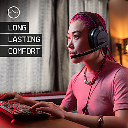 Astro A10 Gaming Headset Grayred 939 Office Depot