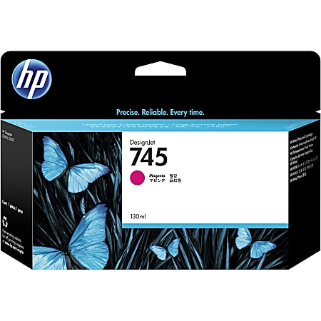 HP 745 Original Standard Yield Inkjet Ink Cartridge - Magenta - 1 Pack - Inkjet - Standard Yield - 1 Pack