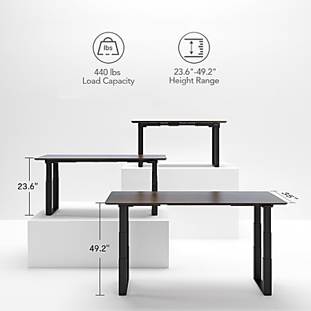FlexiSpot E7Q Electric 71 W Height Adjustable Standing Desk