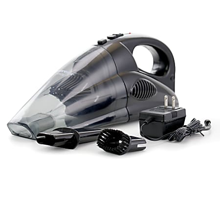 Impress GoVac Rechargeable Deluxe Handheld Vacuum With Base 0.5 Qt. -  Office Depot