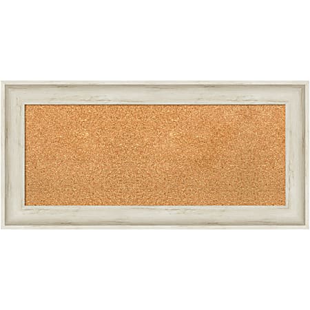 Amanti Art Non-Magnetic Cork Bulletin Board, 35" x