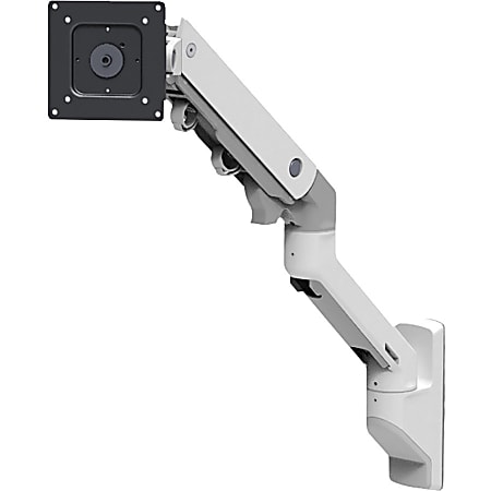 Ergotron Mounting Arm for Monitor, TV - White - 1 Display(s) Supported - 42" Screen Support - 42 lb Load Capacity - 100 x 100, 75 x 75, 200 x 100, 200 x 200