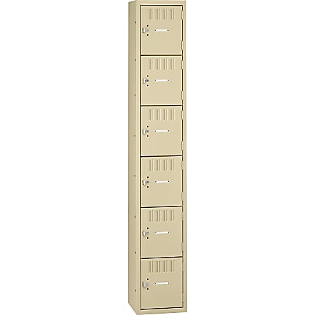 Tennsco Box Triple Stack Locker Compartments, Sand At Tractor Supply Co