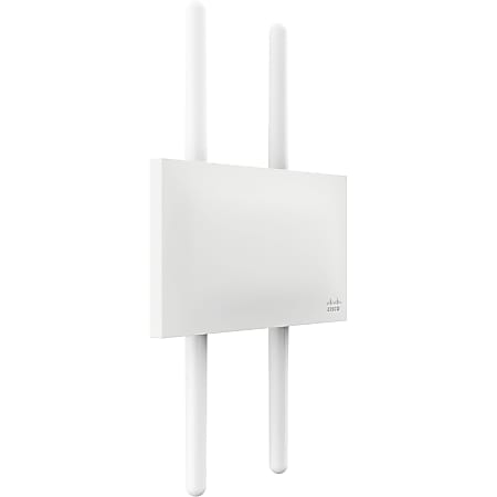 Meraki MR74 IEEE 802.11ac 1.30 Gbit/s Wireless Access Point - 2.40 GHz, 5 GHz - MIMO Technology - 1 x Network (RJ-45) - Gigabit Ethernet - Wall Mountable, Pole-mountable