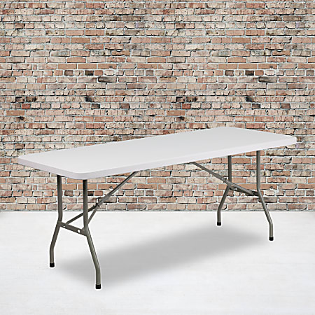 Flash Furniture Elon Plastic Folding Table, 29"H x