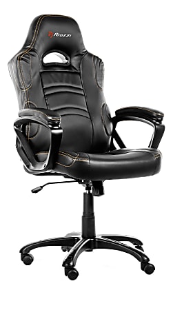 Arozzi Enzo Gaming Racing-Style Swivel Chair, Black