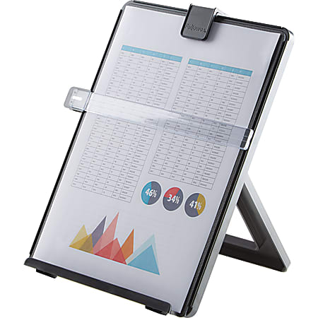 Lion Flip N Tell Display Book N Easel 8 12 x 11 40percent Recycled Black -  Office Depot