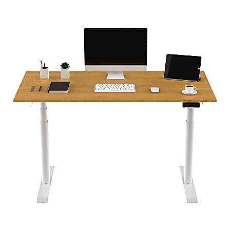FlexiSpot E8 Electric Height Adjustable Steel Standing Desk 55 W