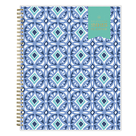 2025 Day Designer Weekly/Monthly Planning Calendar, 8-1/2” x 11, Tile Frosted, January 2025 To December 2025