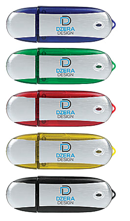 Oval USB Flash Drive, 1GB