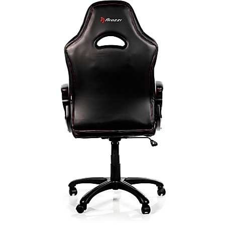 Arozzi Enzo Gaming Racing Style Swivel Chair BlackRed Office Depot