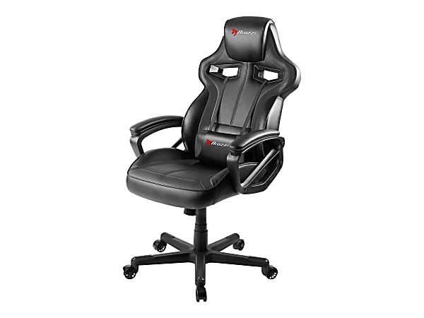 Arozzi Milano Enhanced Gaming Racing Style Chair Black Office Depot