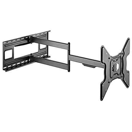 Mount-It! MI-393 Full-Motion TV Wall Mount, Black