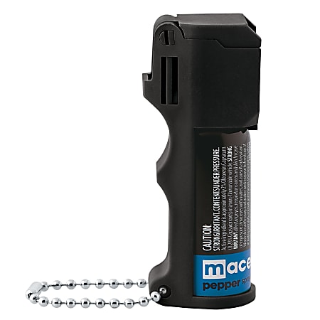 Mace® Brand Triple Action Pocket Model Pepper Spray, 4-1/2”H x 1”W x 1”D, Black