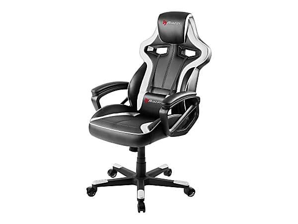 Arozzi Milano Enhanced Gaming Racing Style Chair BlackWhite