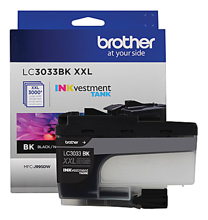 Brother® LC3033 Super-High-Yield Black Ink Cartridge, LC3033BKS