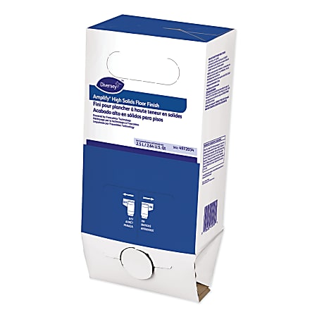 Diversey™ Amplify™ High Solids Floor Finishes, Light Scent, 5 Gallon Box, Case Of 6 Boxes