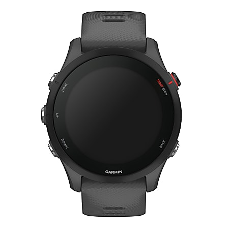 Garmin Forerunner 255 Running Smartwatch Slate Gray - Office Depot