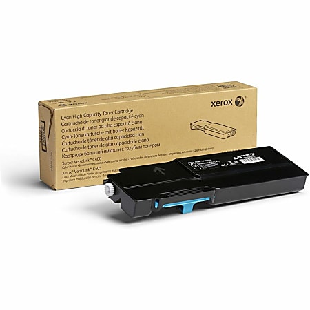 Xerox Genuine Xerox® VersaLink® C400 Color Printer, C405 Color Multifunction Printer Cyan High capacity Toner Cartridge (4800 Pages) - 106R03514