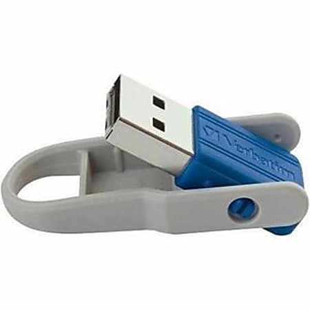 Verbatim 32GB Store 'n' Flip® USB Flash Drive - 2pk - Blue, Mint - 32GB - 2pk - Blue, Mint