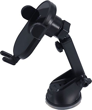 Ativa&trade; Dash/Window Charging Car Mount With Adjustable Lever, Black