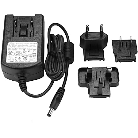 StarTech.com Replacement 5V DC Power Adapter - 5 Volts, 4 Amps - Replace your lost or failed power adapter - Worls with a range of devices that require 5 volt and 3 amps (or less) of power and a C barrel connector - AC adapter - Power adapter