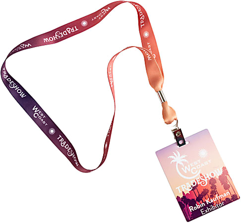 lanyard id holder