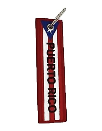 DORADO Puerto Rico Souvenir, Key Chain, White