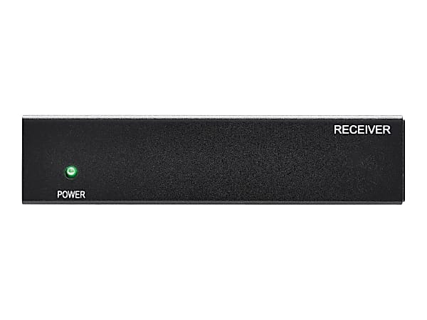 Tripp Lite HDMI over Cat6 Active Remote Receiver 2-Port for Video/Audio, PoC, 4K @ 60 Hz, Up to 125 ft., TAA - Video/audio extender - receiver - HDMI - over CAT 6 - 4 ports - up to 125 ft - TAA Compliant
