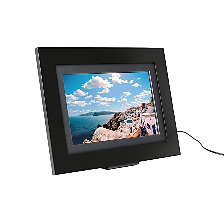SimplySmart Home PhotoShare Friends and Family Smart Frame 10.1" Black - 10.1" Digital Frame - Classic Black - 1920 x 1080 - Wireless - 16:9