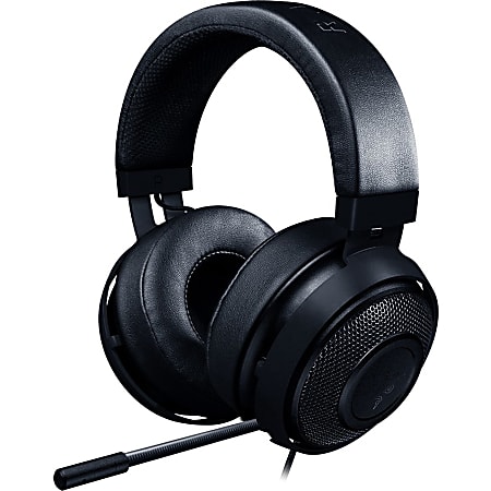 Razer Kraken Pro V2 The Headset For ESports Pros - Stereo - Mini-phone - Wired - 32 Ohm - 12 Hz - 28 kHz - Over-the-head - Binaural - Circumaural - 4.27 ft Cable - Black